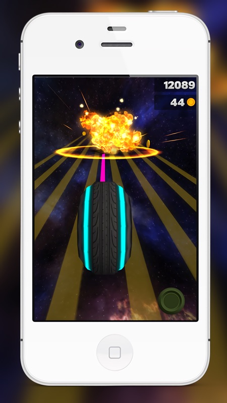 3D Neon Lights Retro Simulator screenshot 1