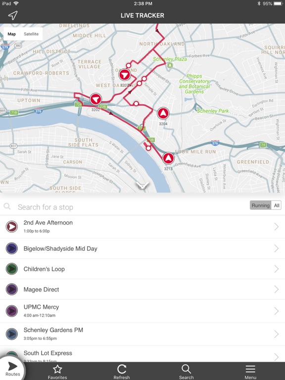 Screenshot #5 pour UPMC Shuttle