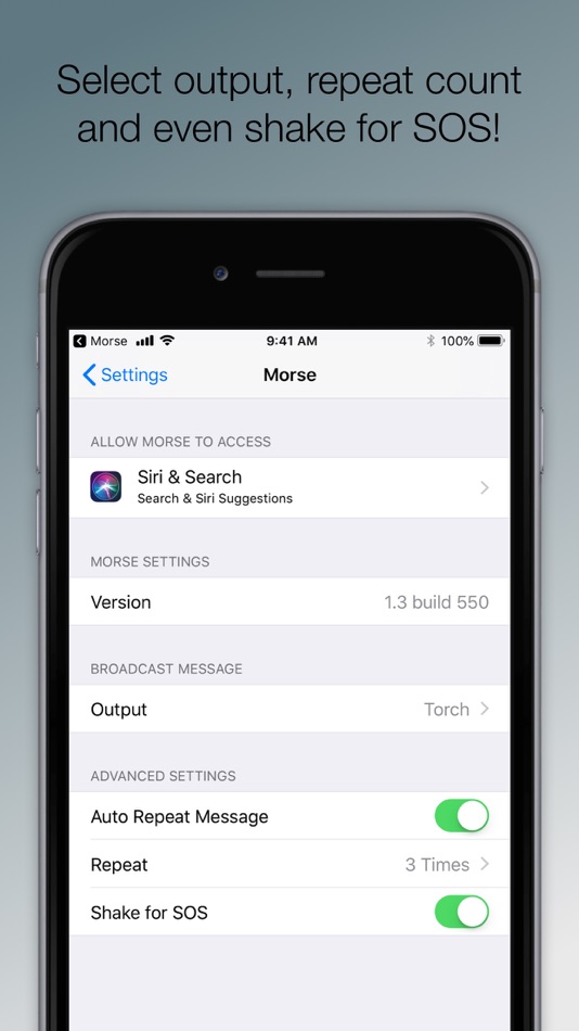 #3. Morse! (iOS) 由: Pixadecimal