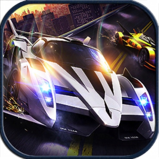 Real racing-driving simulator icon