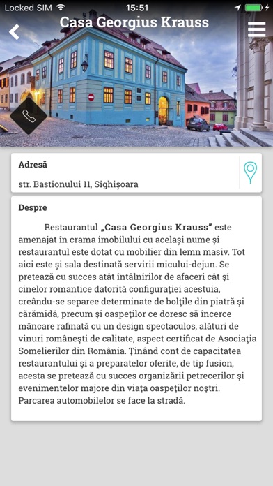 Sighisoara CityApp screenshot 4