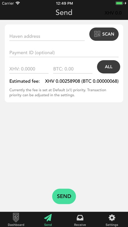 Haven Protocol Wallet