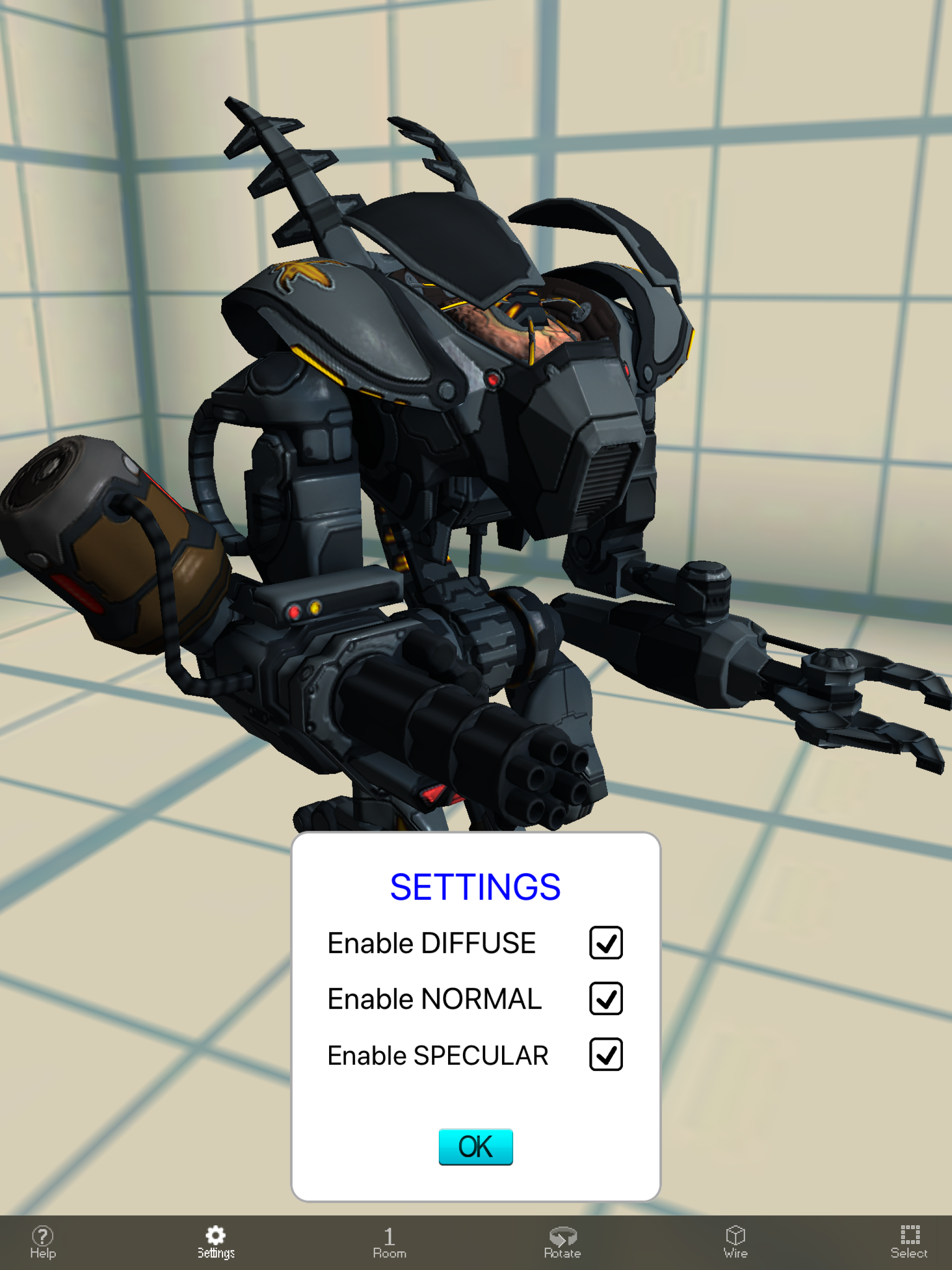 Model View 3D - OBJ viewer screenshot 10