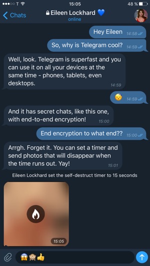 Telegram X Screenshot