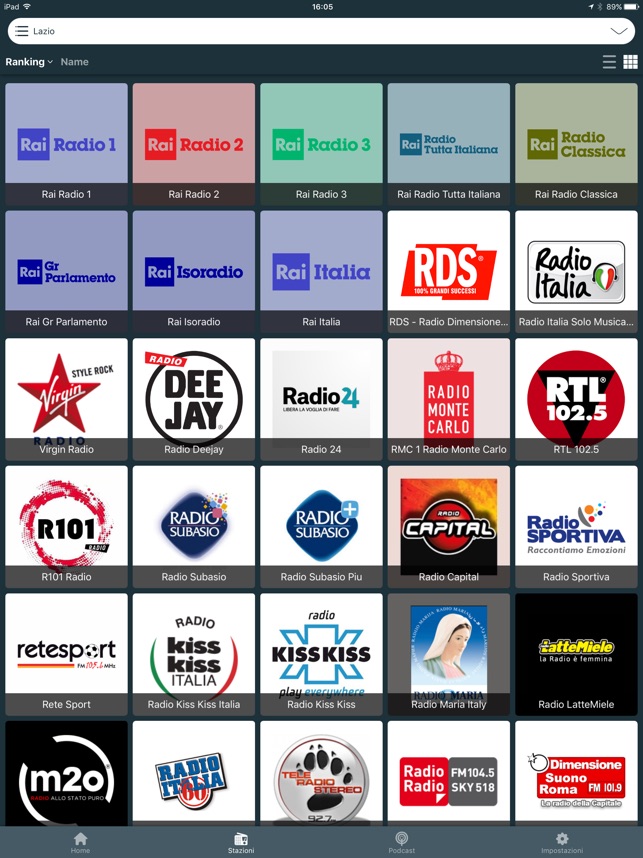 Radio Italia - Ascolta la Diretta / FM e Online dans l'App Store