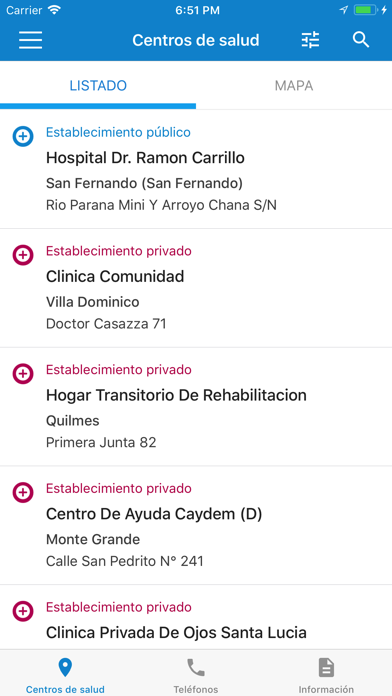 Screenshot #1 pour Argentina Salud