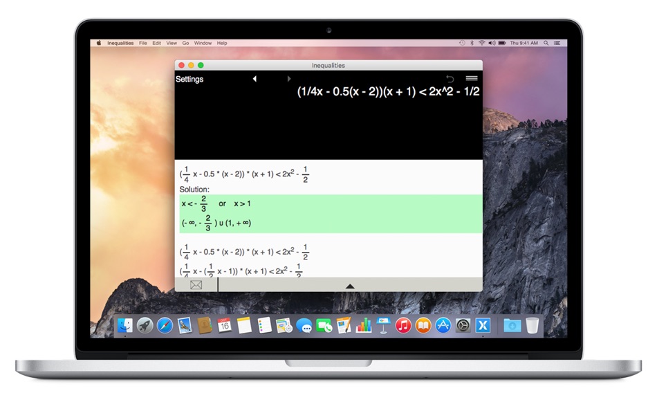 #10. Inequalities (macOS) By: Intemodino Group s.r.o.
