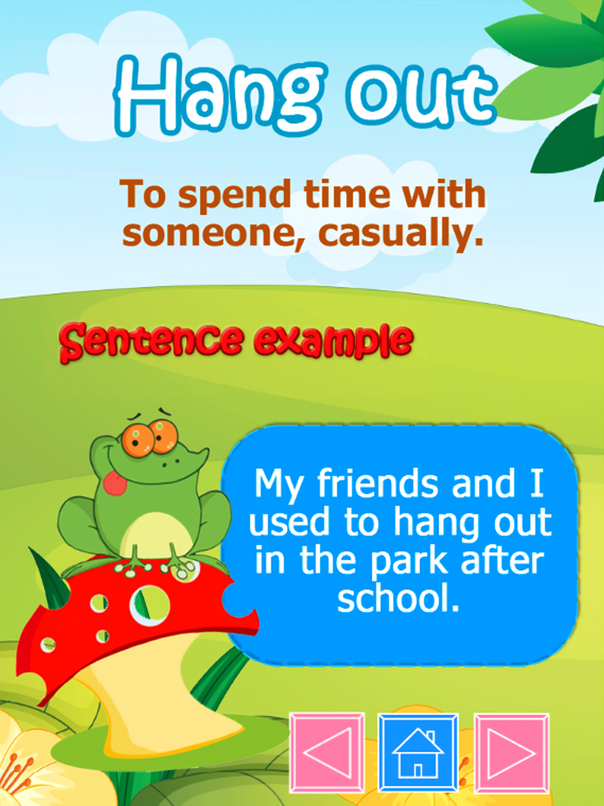 Speaking Vocabulary Quiz Games