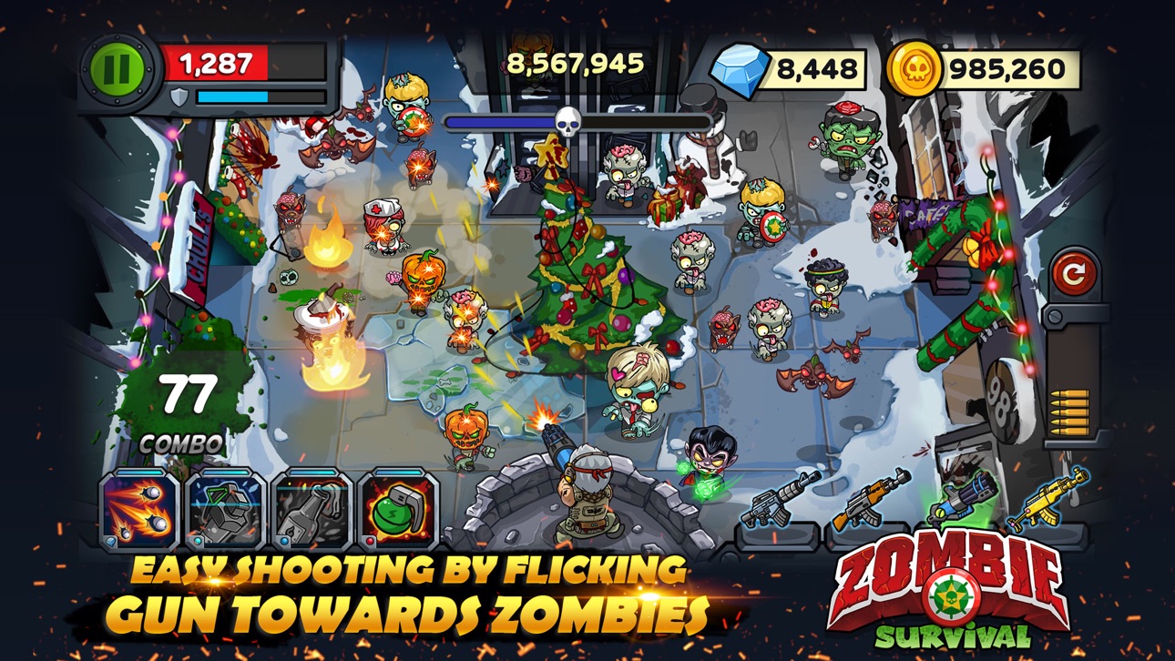 Zombie Survival: Game of Dead Hack screenshot 5 - iOS game interface