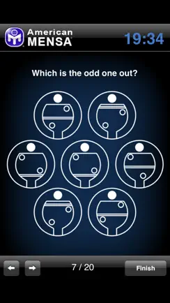American Mensa Brain Test iPhone image 3