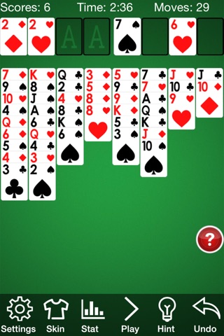 FreeCell Solitaire Games Card screenshot 2