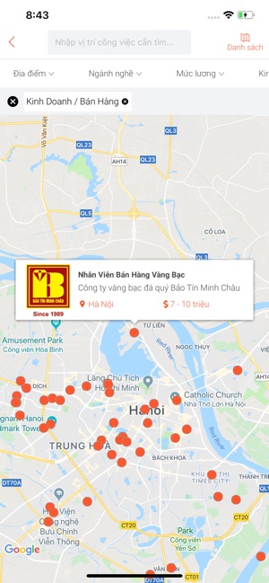 JOBNOW Tìm việc nhanh như chớp(圖5)-速報App