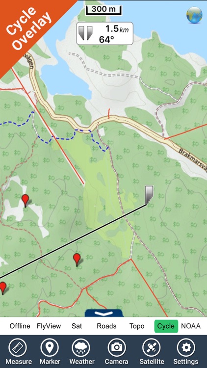 Tyresta National Park - GPS Map Navigator