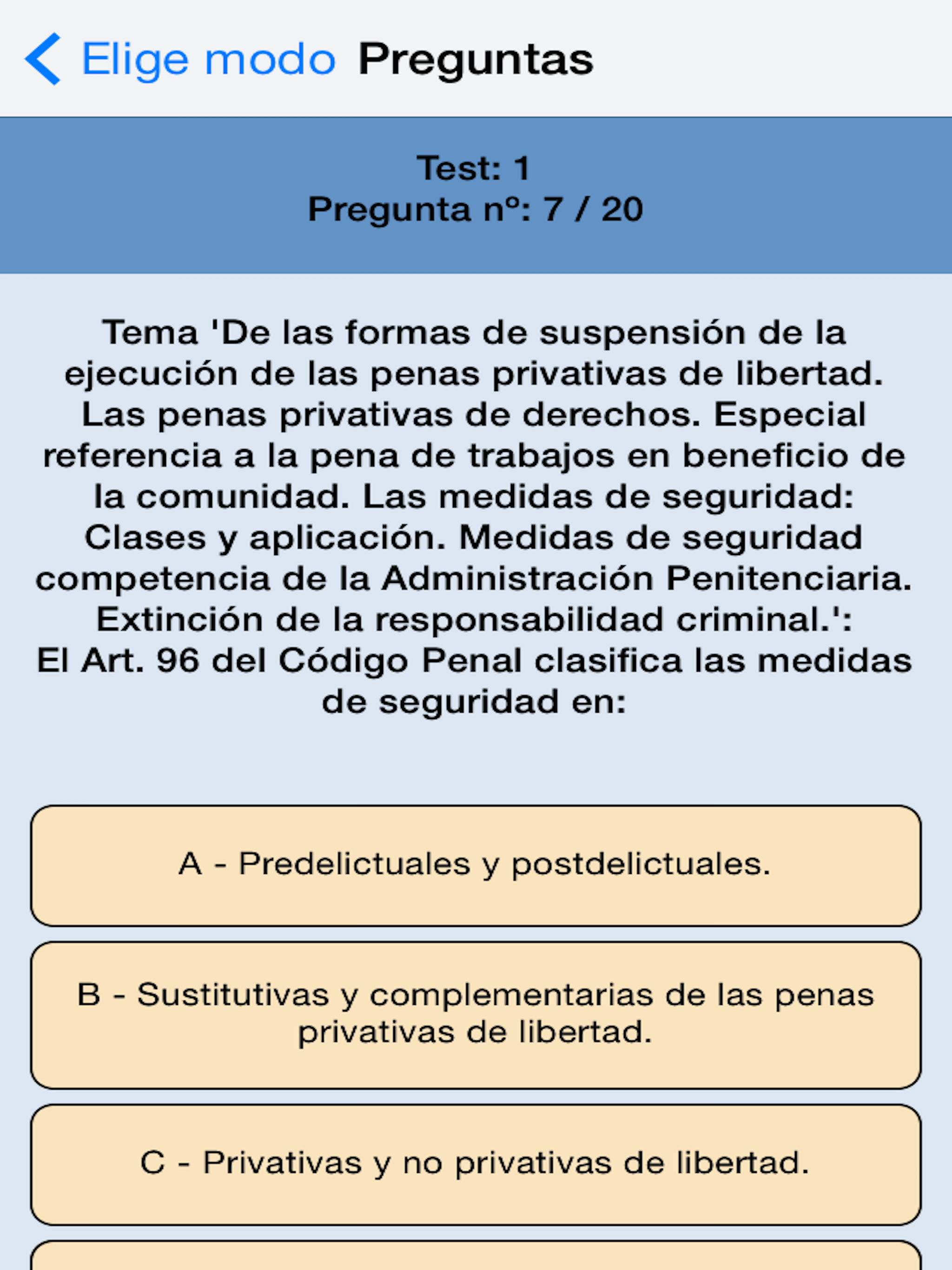 TestOpos Inst. Penitenciarias