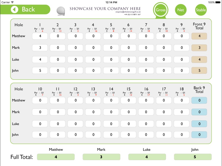 Canwick Park Golf Club - Buggy screenshot-4