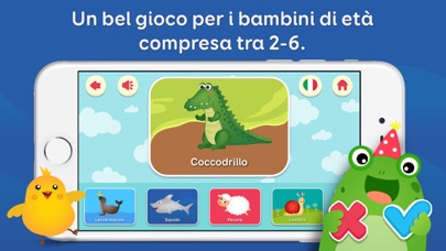 Screenshot #3 pour Italien pour les enfants 3+