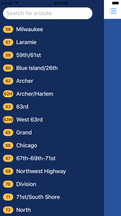 All Aboard — CTA Bus Tracker iPhone screenshot 1 - Utilities app