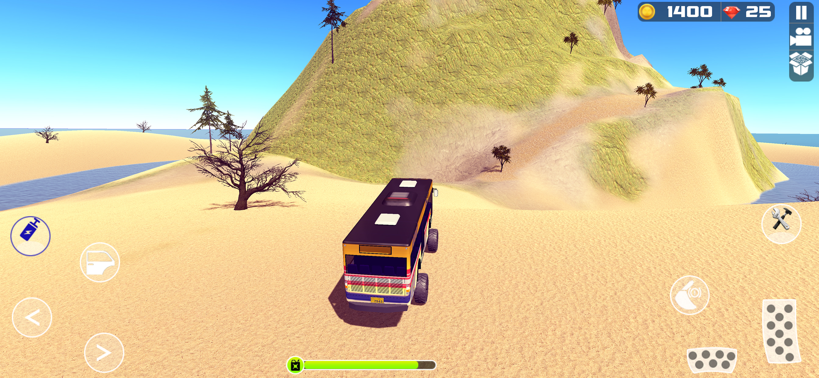 Climbing Mountain Vehicle Race screenshot 5