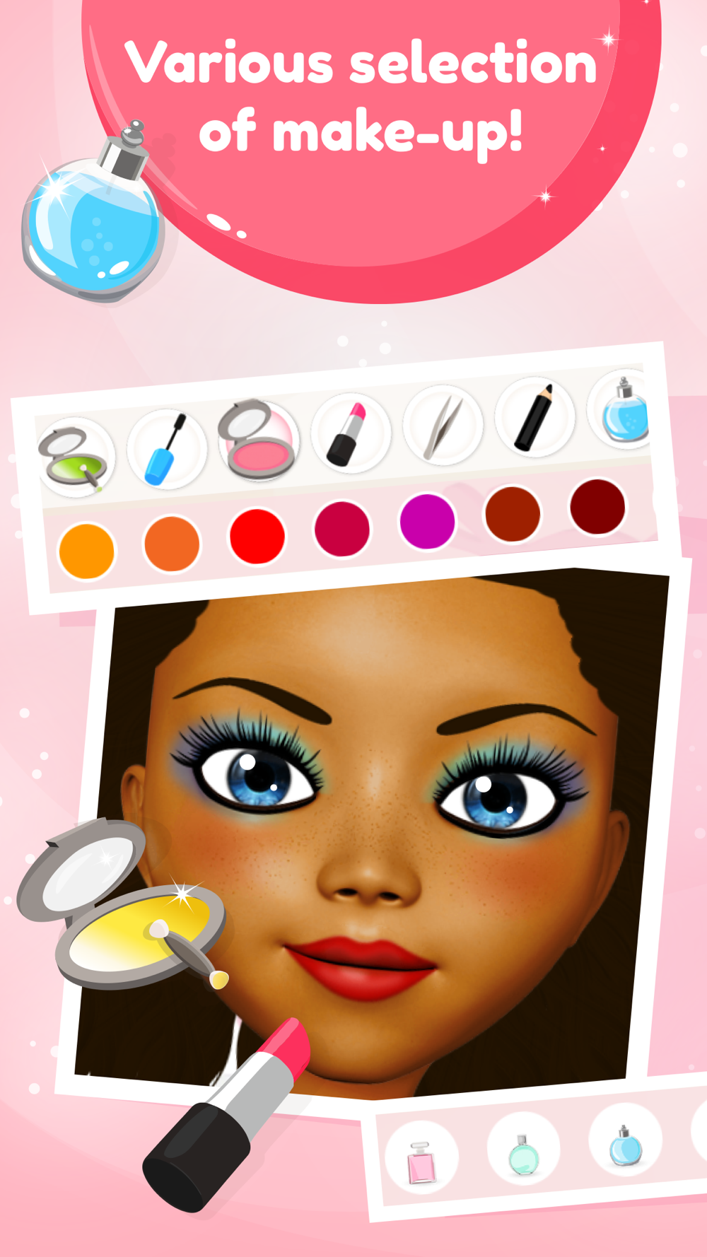 Princess Hair Makeup Salon Free Download App for iPhone - STEPrimo.com