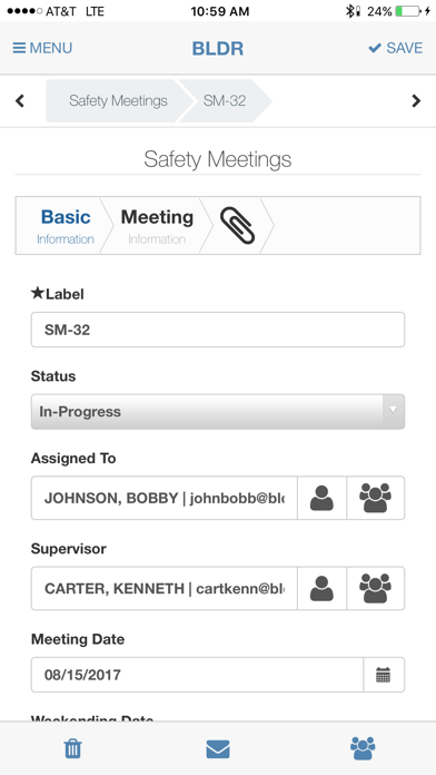 BLDR PRO iPhone screenshot 3 - Business app
