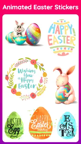 Game screenshot Animated Happy Easter Stickers mod apk