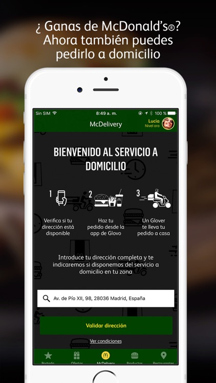 McDonald's España – McDelivery y ofertas