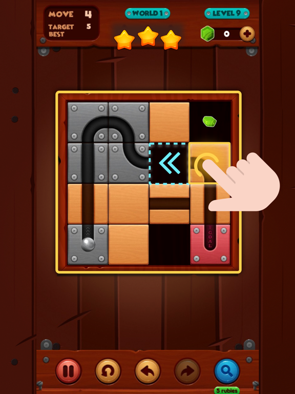 Screenshot #5 pour Slide'N'Roll - Ball Game