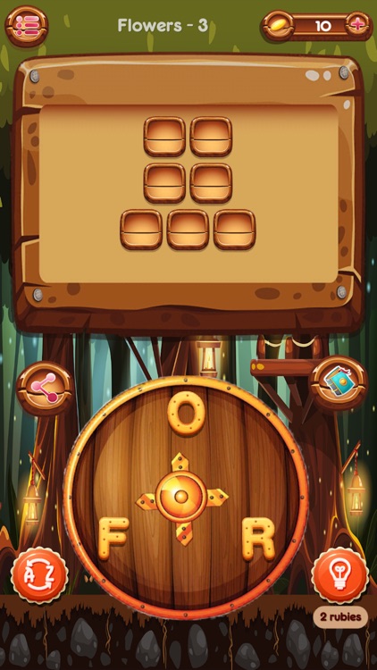 Magical Forest Words Link