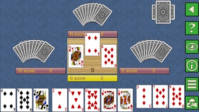 Hearts V+, classic card game Screenshot