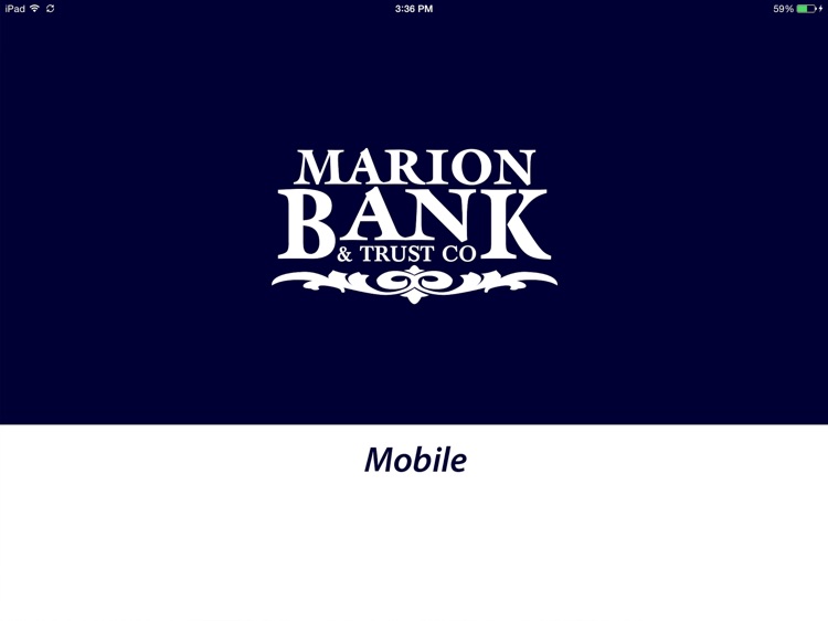 Marion Bank and Trust Mobile Banking for iPad by Marion Bank and Trust