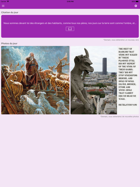 Screenshot #4 pour Amour Bible Evangile versets