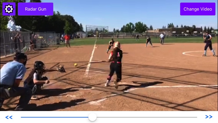 Softball Radar Gun - pitching speed and analysis