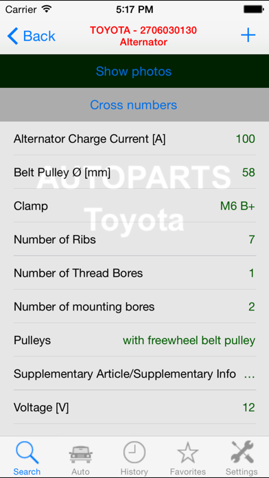 Autoparts for Toyota Screenshot