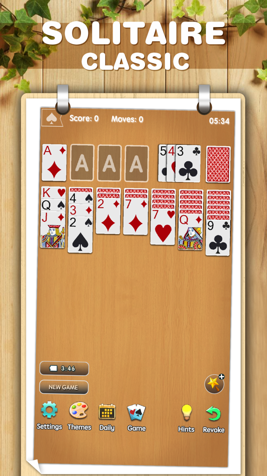 #2. Solitaire Classic ◆ Card Game (iOS) 由: 媛丽 王