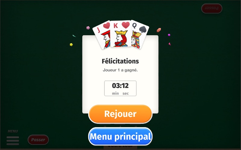 Screenshot #3 pour La Crapette - jeu de carte
