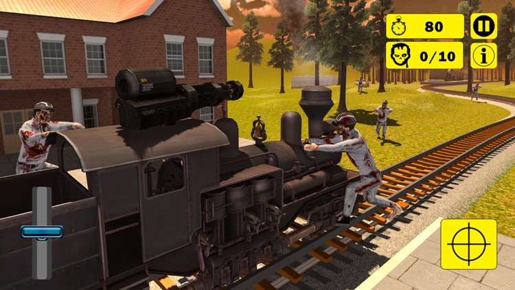 Zombie Survival Train Attack