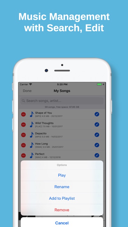 Cloud Music MP3 Offline Player