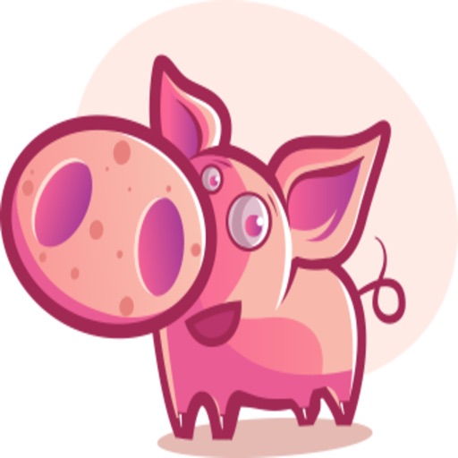 Mister Piggy stickers icon