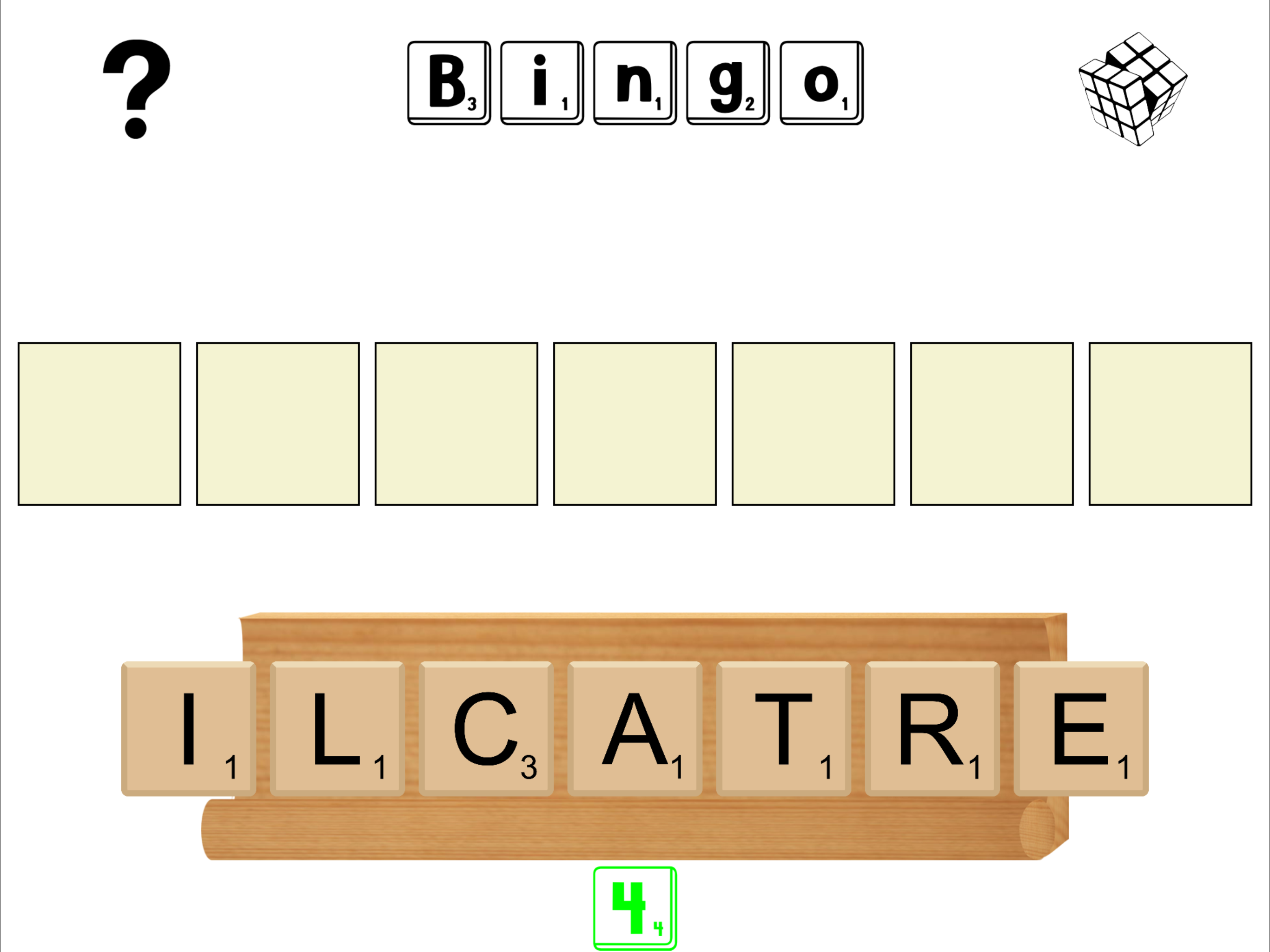 Seven Word Bingo screenshot 5