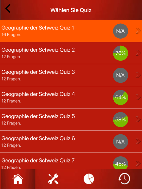 Screenshot #4 for Schweizer Geographie Quiz