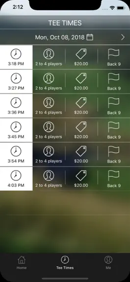 Game screenshot Homestead Golf Tee Times hack