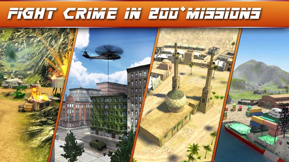 #2. Sniper Ops 3D Shooter (iOS) 由: Modern Alchemists