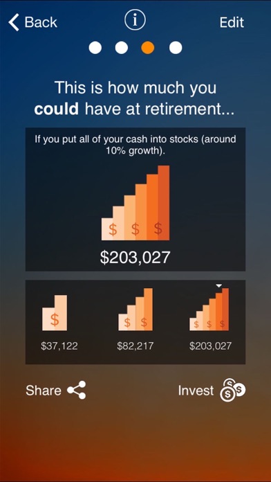Wealth Calculator Screenshot 3 - AppWisp.com Wealth Calculator Screenshot 3 - AppWisp.com