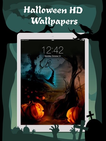 Halloween Wallpaper Sticker HDのおすすめ画像1