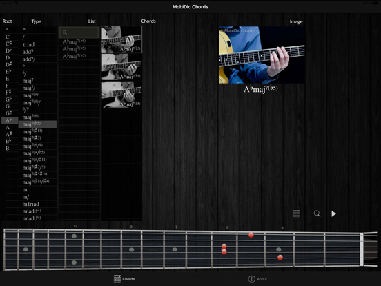 Screenshot #6 pour MobiDic Guitar Chords