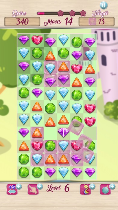 Jewels Princess Crush Mania screenshot 4