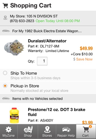 AutoZone - Auto Parts & Repair screenshot 2