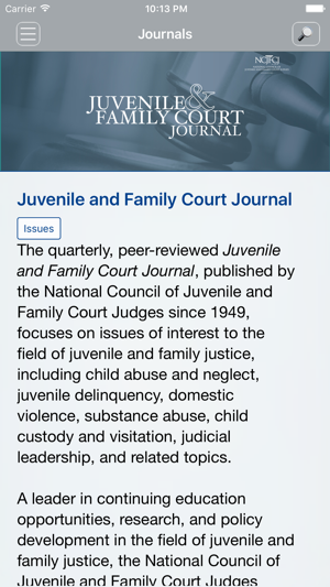 Juvenile & Family Court Jrnl(圖2)-速報App