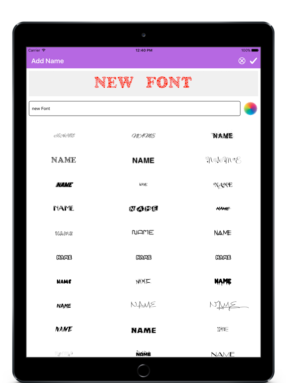 Screenshot #6 pour Name Art Gallery - Name Maker