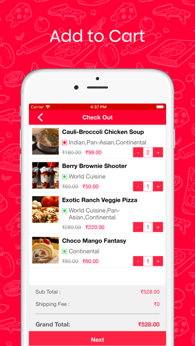 Screenshot #3 pour Foodie - Online Food Ordering